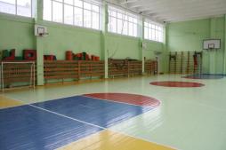 Спортзал гимназии
Общими усилиями педагогов, детей и родителей летом  в спортивном зале был проведен хороший ремонт. 